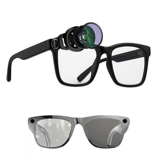 AI Smart Glasses with open-ear audio technology