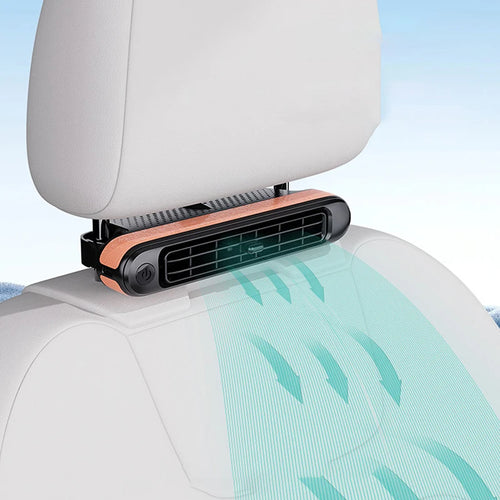 Car fan clip-on seat 3 speed portable cooling fan