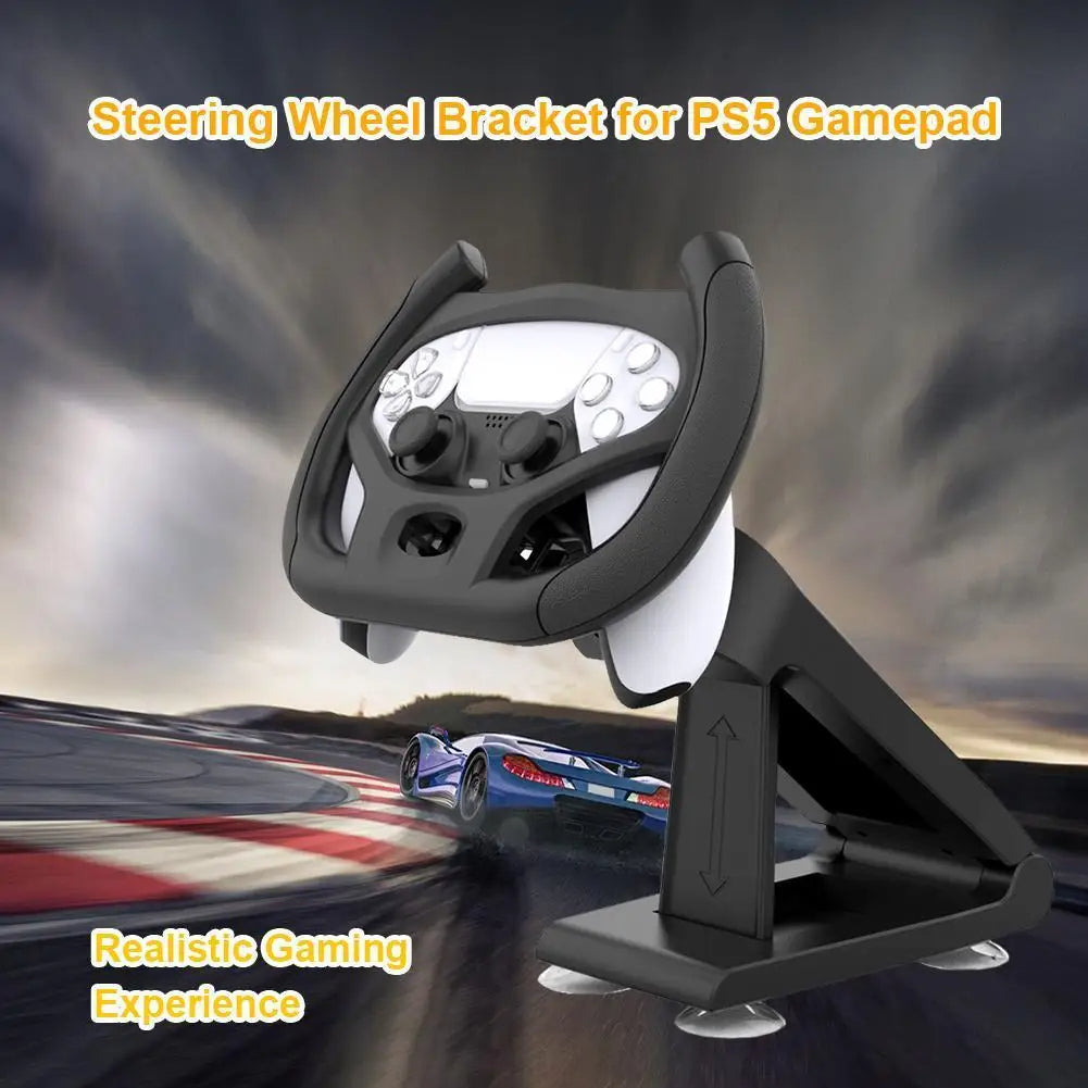 Mini steering wheel gaming accessory for console and mobile