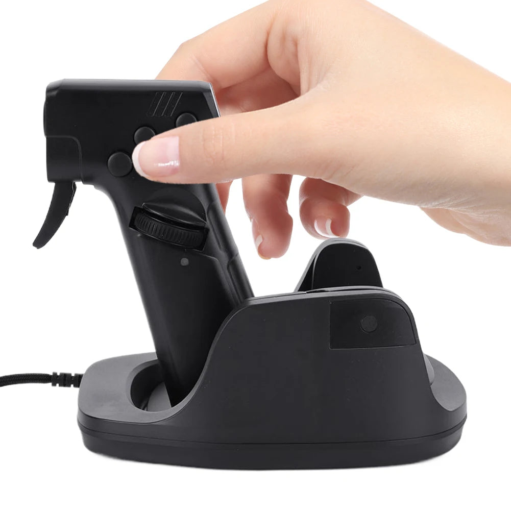 Unique gun-shaped gaming mouse for FPS players